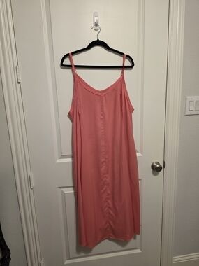 torrid Coral-Blend Slip Dress